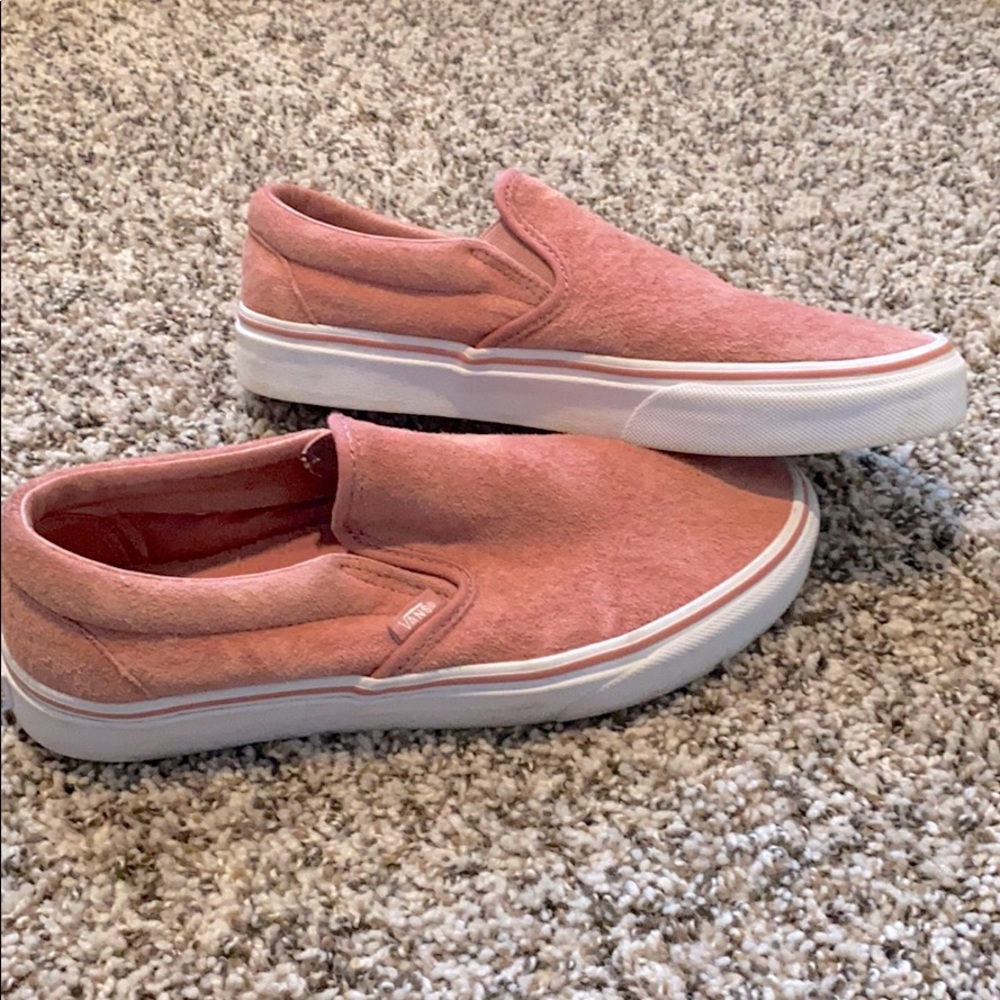 Pink Suede Vans